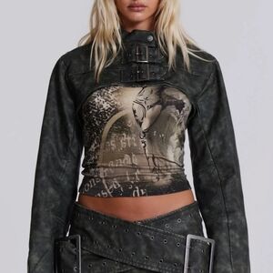 Women's Assassin Ultra Cropped Jacket from Jaded London